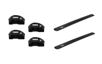 Strešní nosič THULE Evo WingBar Edge Black 7204/7213B/7213B pro SUBARU Forester