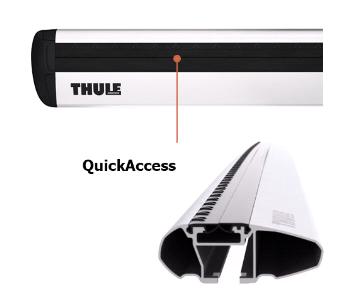 Střešní nosič THULE Evo WingBar 7106/7113/6089 pro AUDI Q8 QuickAccess