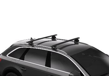 Střešní nosič THULE Evo WingBar Black 7106/7113B/6014 pro AUDI A6 Avant