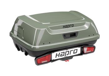 Box na tažné zařízení Hapro Boxer M340 Sage Green