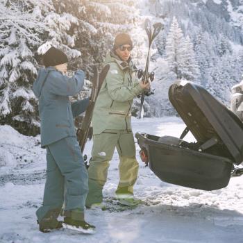 Box na tažné zařízení Thule Arcos Box XL + Thule Arcos Platform