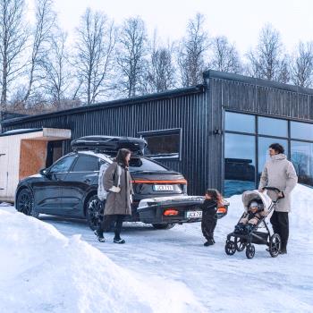 Box na tažné zařízení Thule Arcos Box XL + Thule Arcos Platform